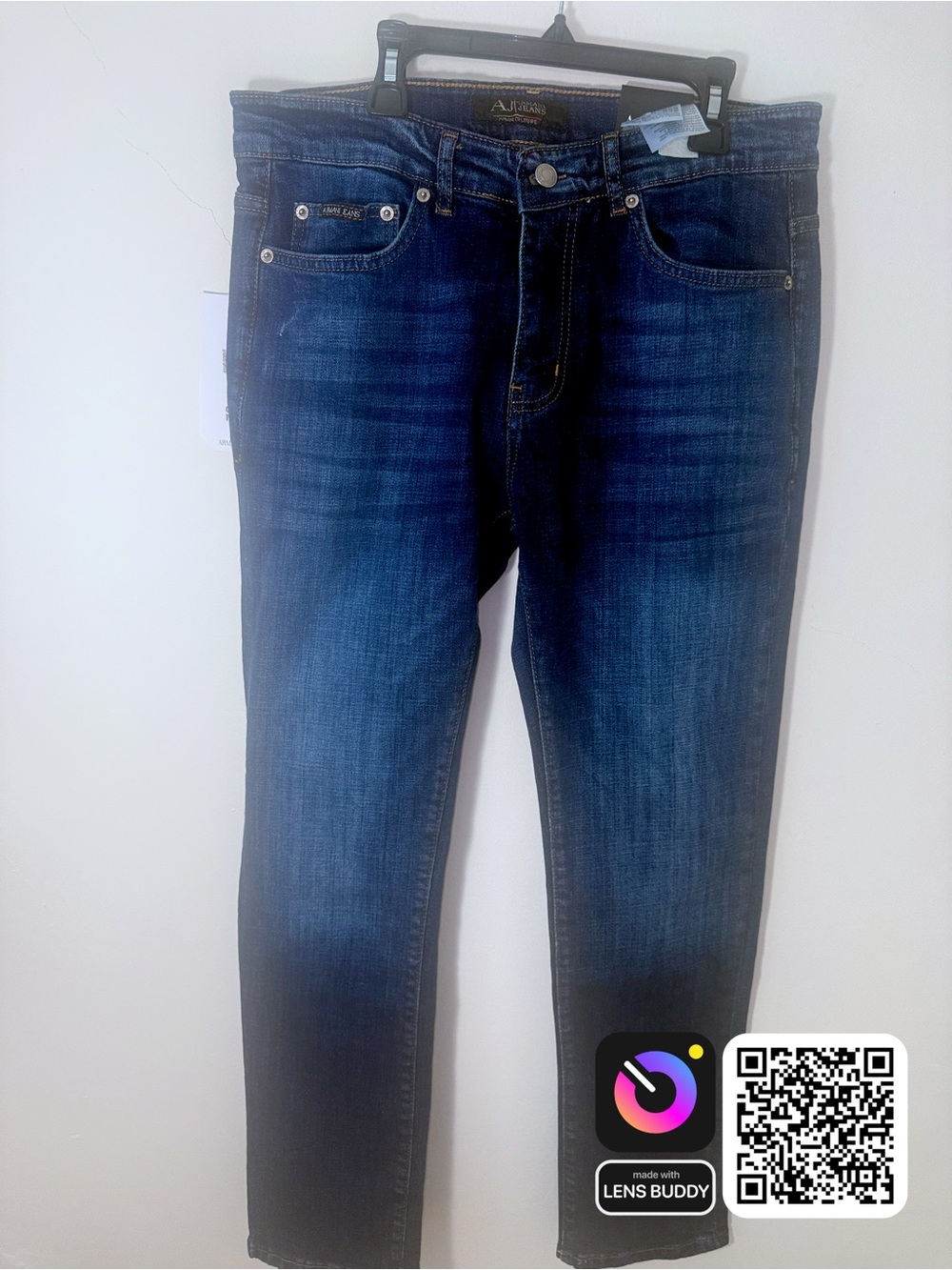Alfani Men's Indigo Slim Straight Jeans